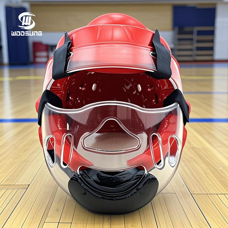 Taekwondo Head Guard s obličejovým štítem